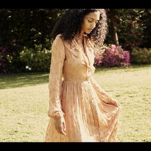 Doen Faye Dress in Adobe Size S NWT